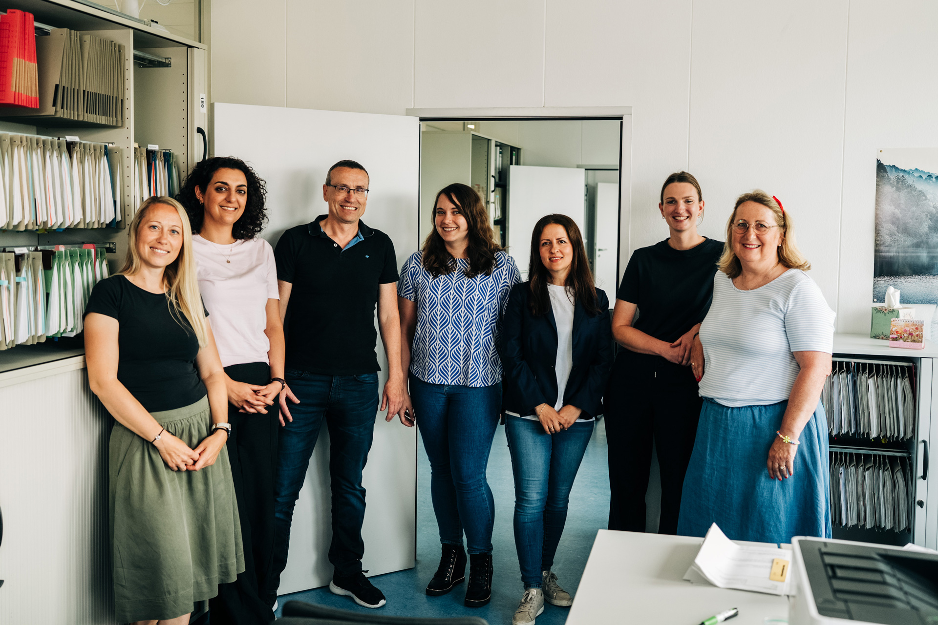 Unser Team für Soziales aus der Bergheimer Strasse