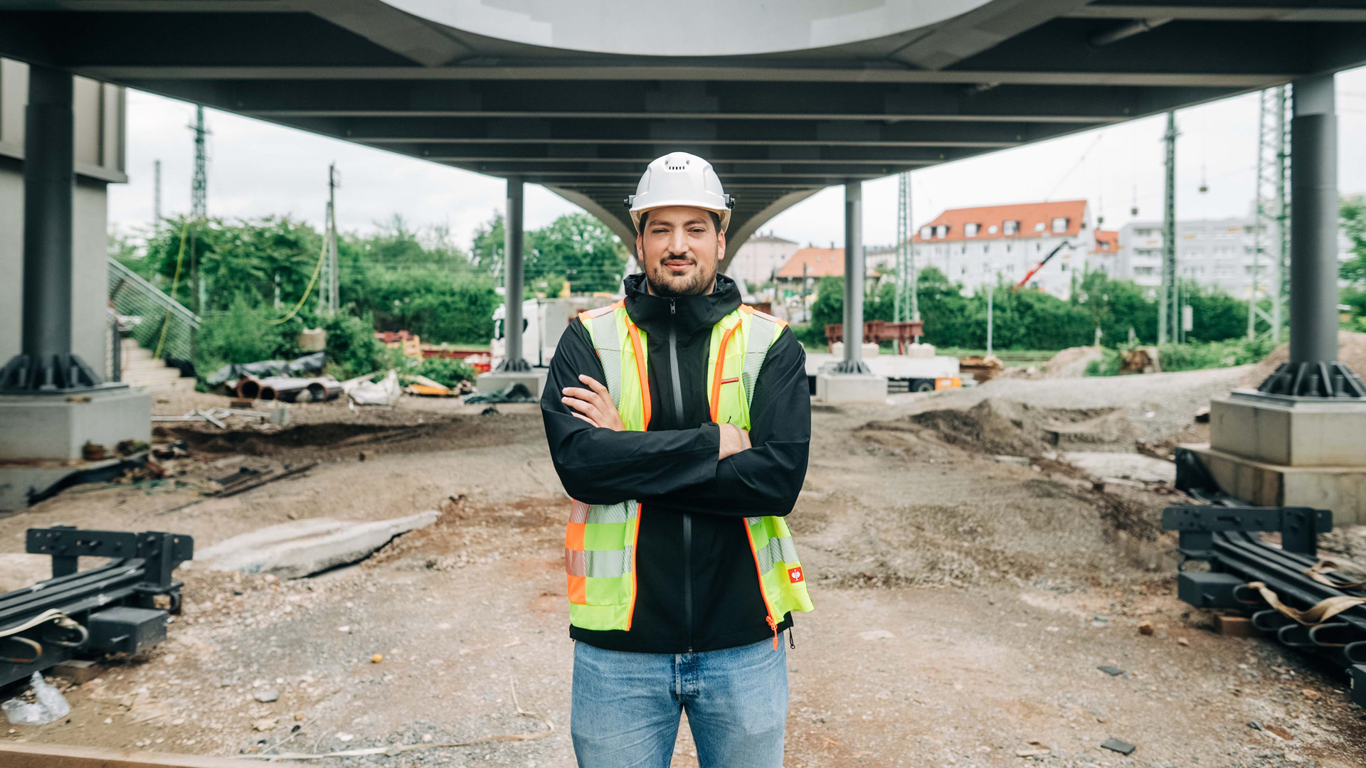 Portraitbild von Stefan Sikirc, Bauingenieur bei der Stadt Heidelberg