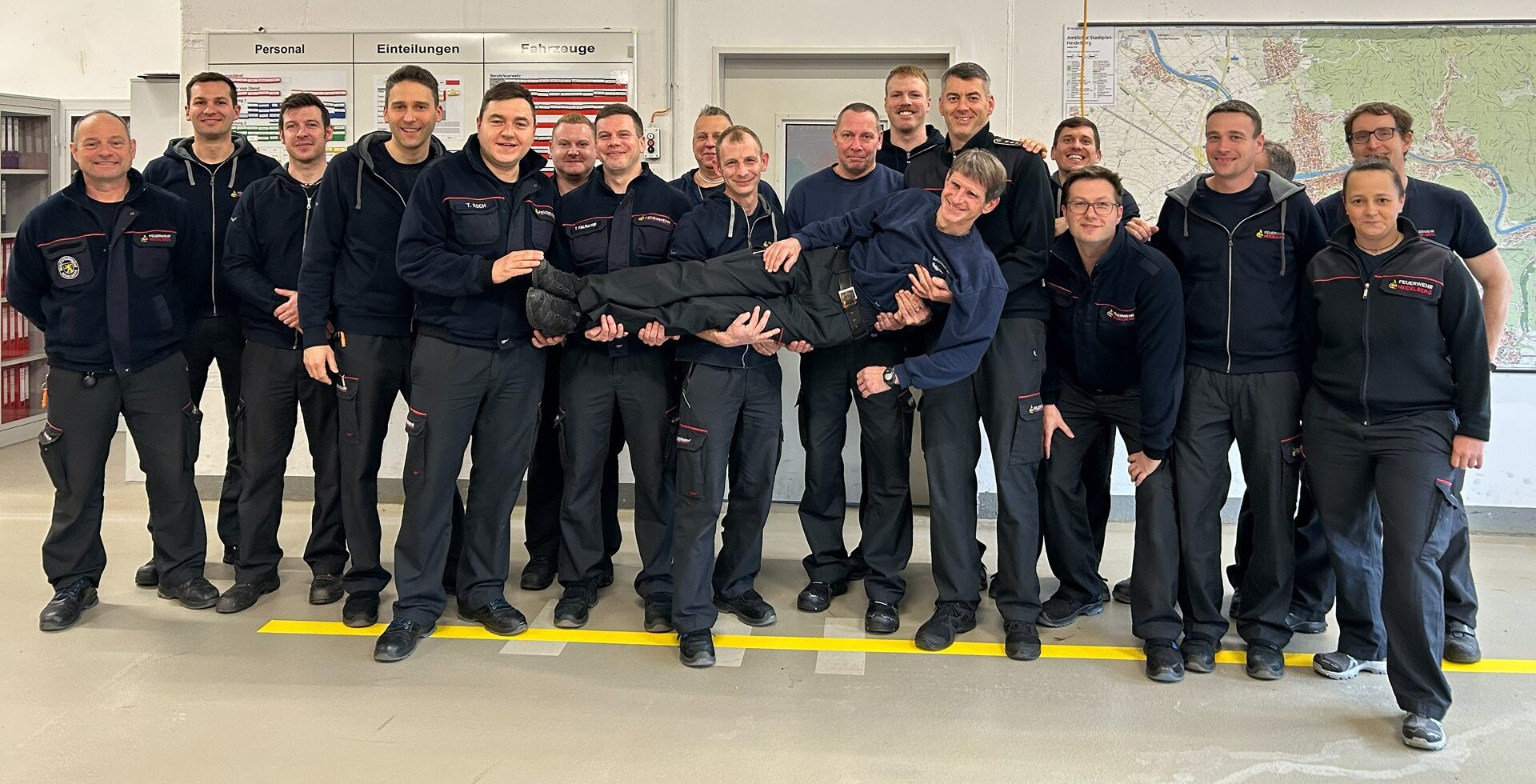 Die Wachabteilung 3 der Feuerwehr Heidelberg